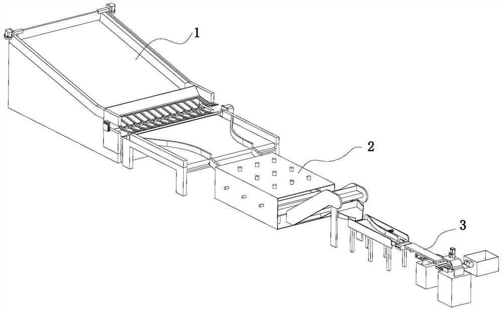 Automatic sorting and peeling equipment for trifoliate orange food