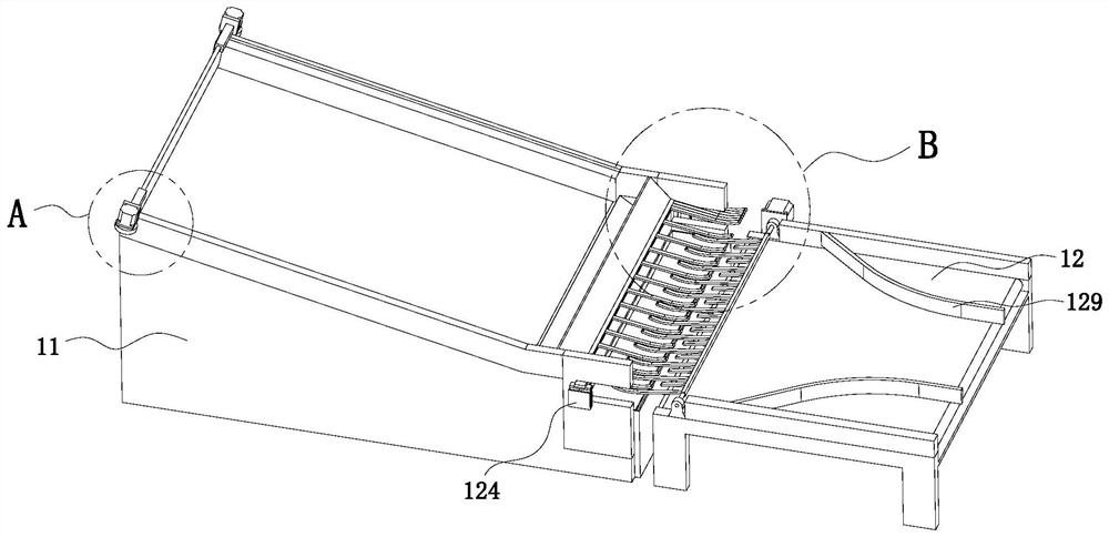 Automatic sorting and peeling equipment for trifoliate orange food