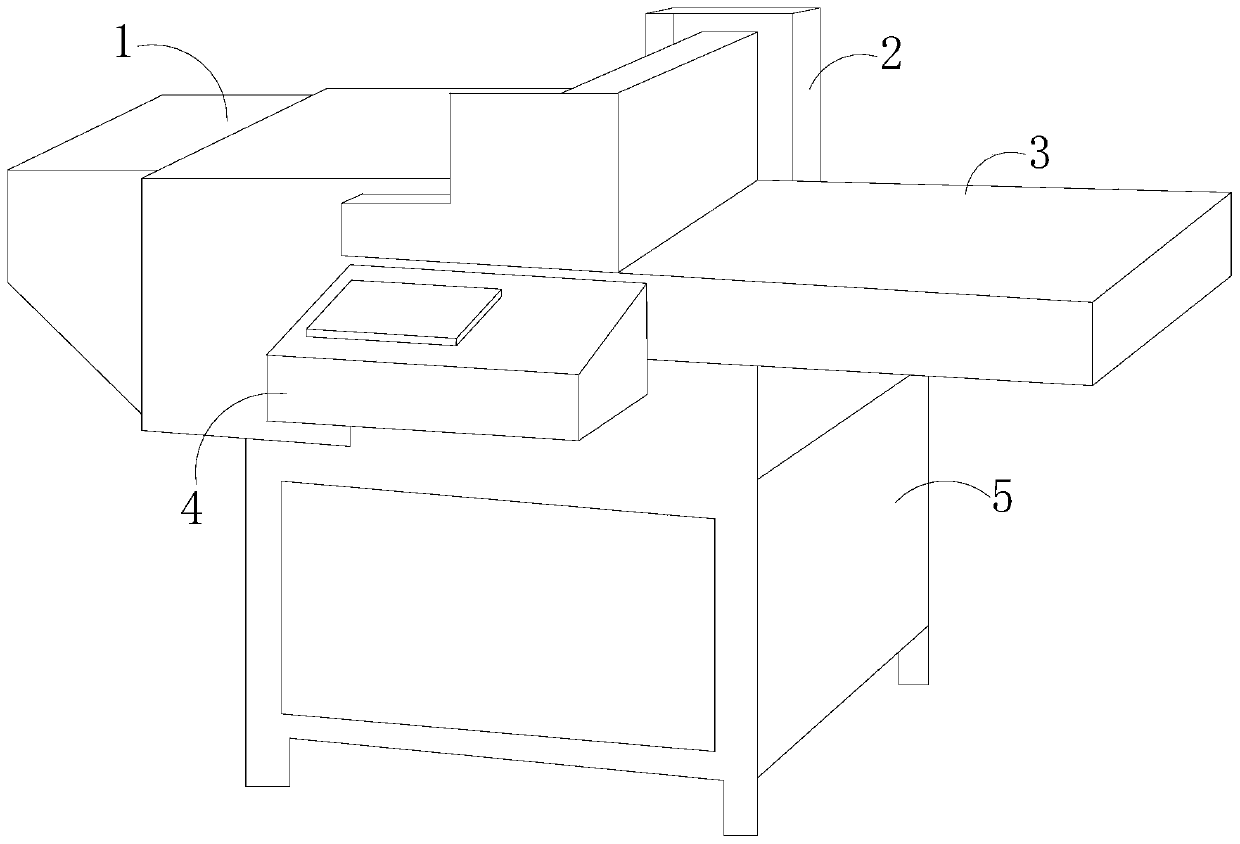 Die-cutting machine used for paper product packaging