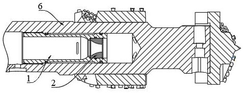 Guide milling shoe inner nozzle and milling shoe with same