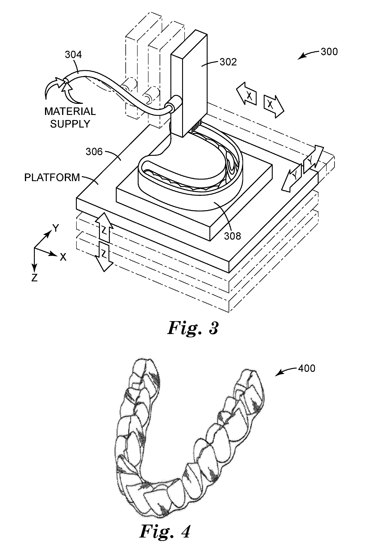 Printable compositions including highly viscous components and methods of creating 3D articles therefrom