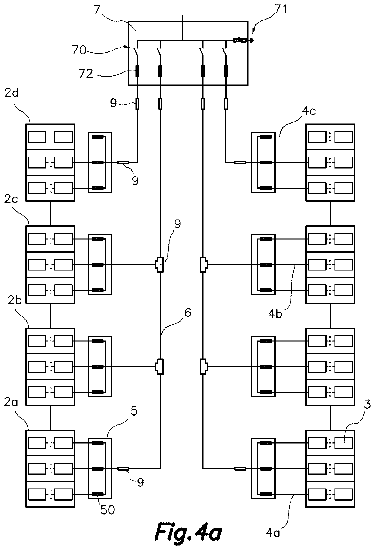 Photovoltaic cabling optimization for solar trackers using a plug and play harness configuration