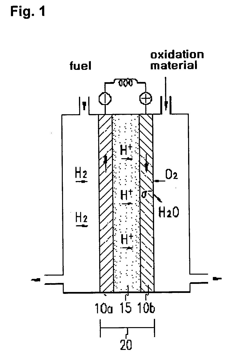 Composite material for bipolar plate