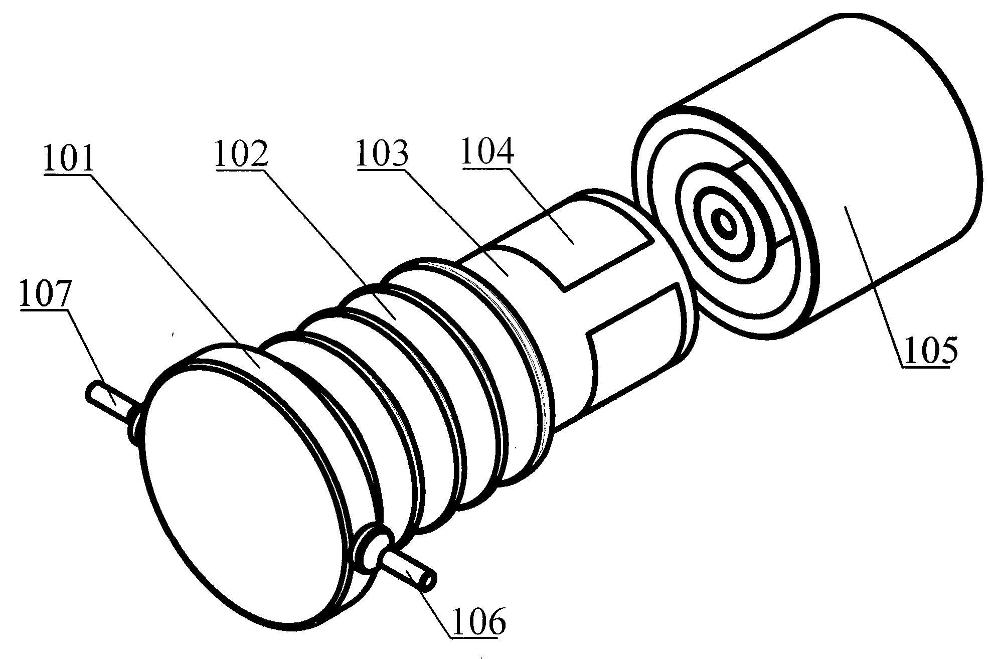 Negative pressure pulsation therapeutic instrument