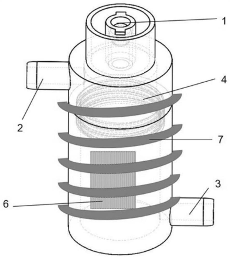 Medicine volatilization tank for anaesthesia machine