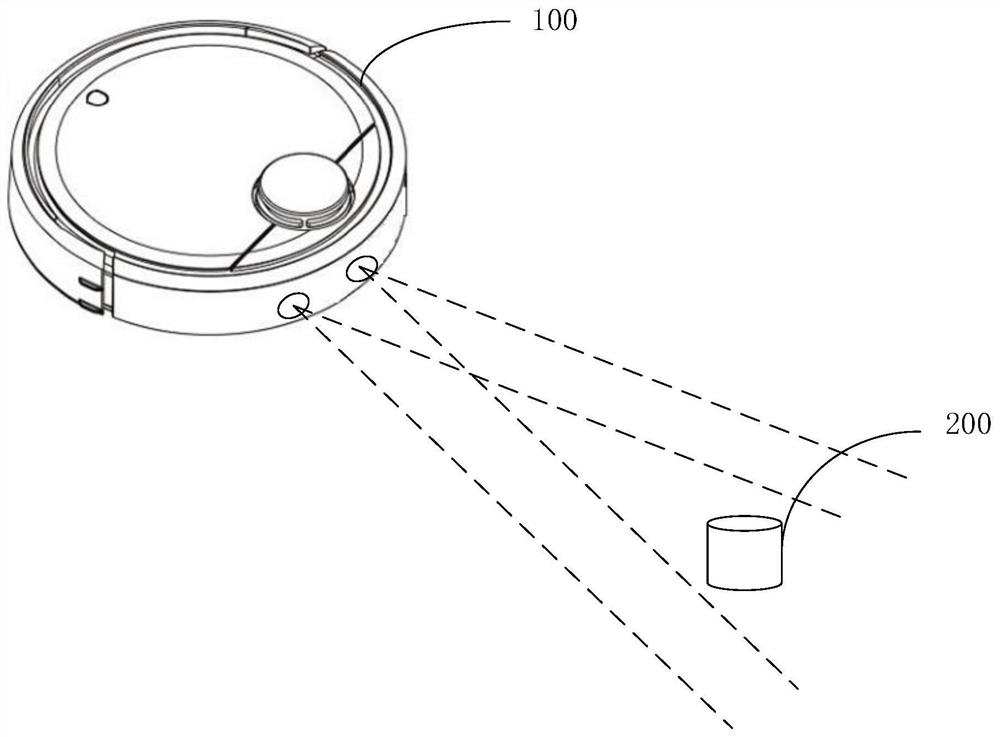 Obstacle detection method, device, self-propelled robot and storage medium