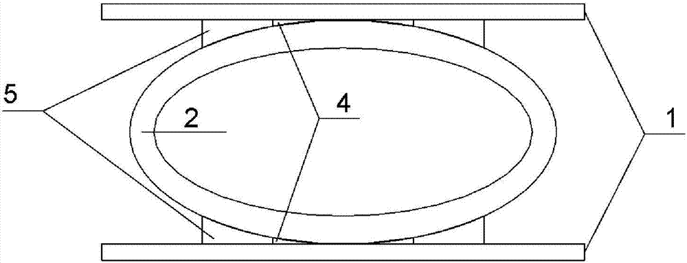 Damper achieving staged yielding