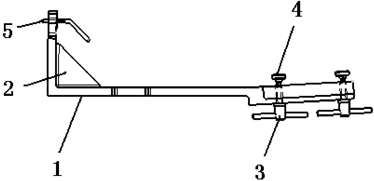 Drilling tool for airplane sliding rail