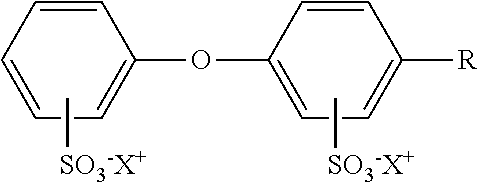 Liquid cleaning and/or cleansing composition comprising a divinyl benzene cross-linked styrene polymer