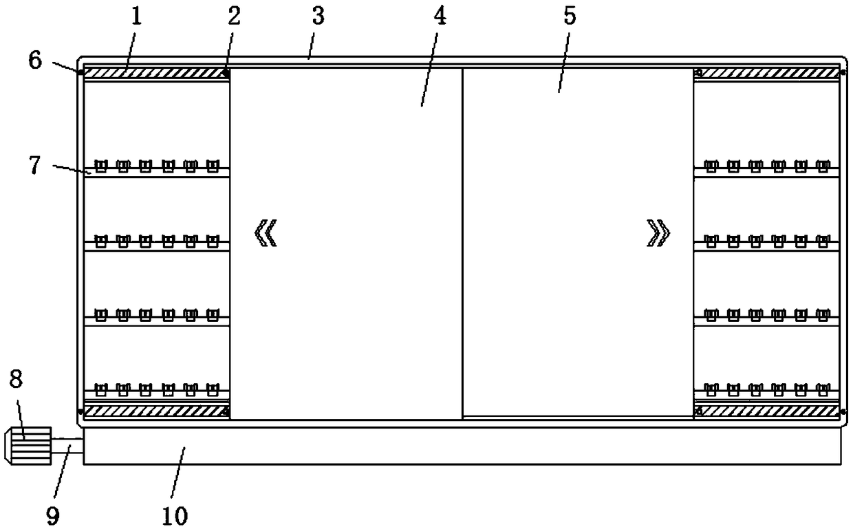 Multifunctional rotary embedded combined bookcase