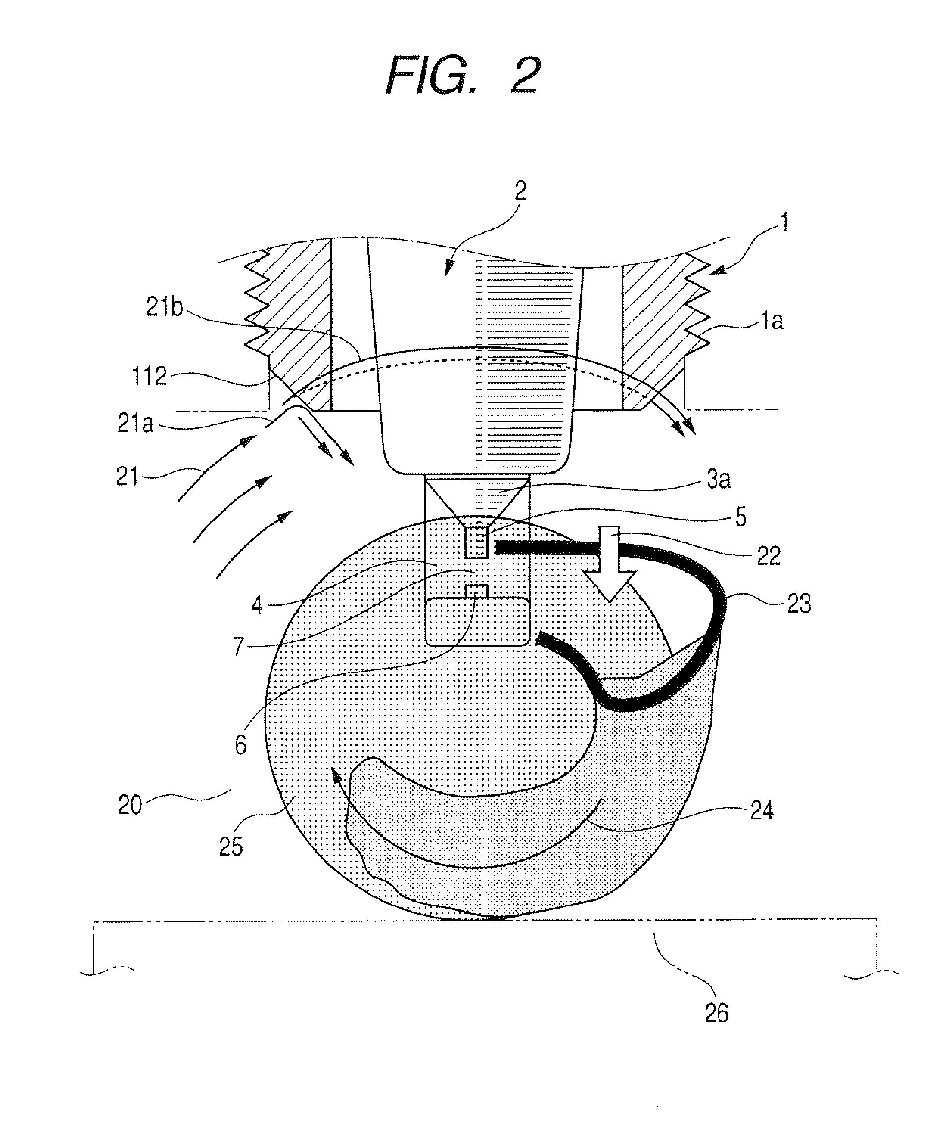 Spark plug with stream shaper to shape tumble vortex into desired stream in combustion chamber