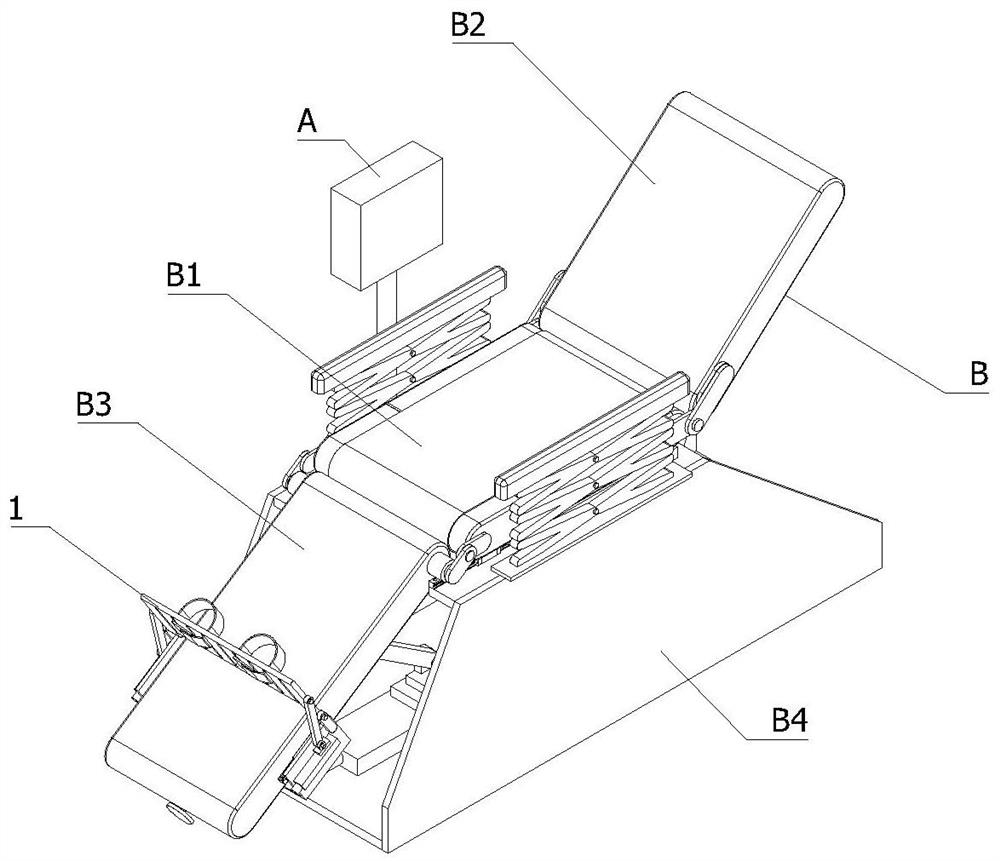 Neurology department rehabilitation medical device and use method thereof