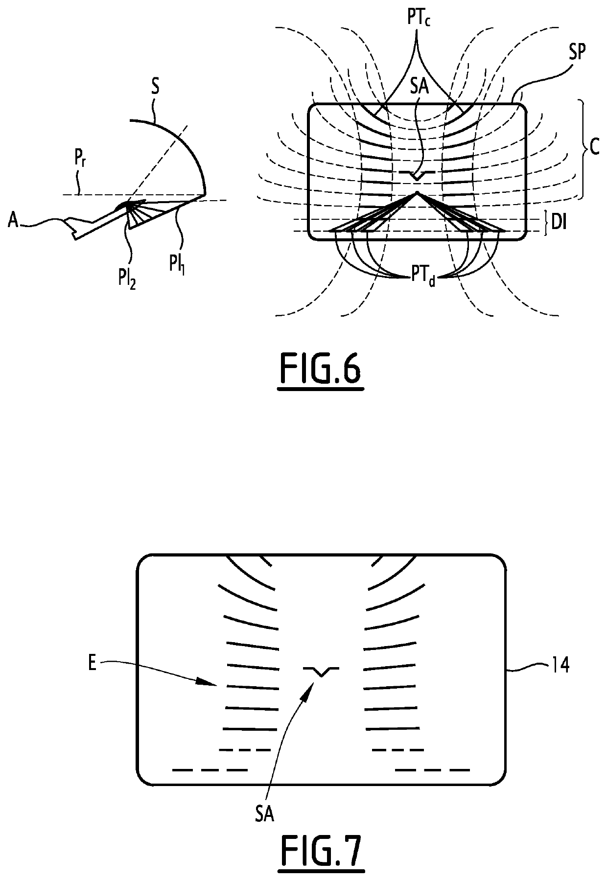 Visualization method of the attitude of an aircraft, associated computer program product and visualization system