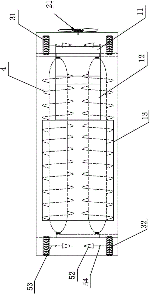 Aquatic product conveying equipment for waterway, landway and beach