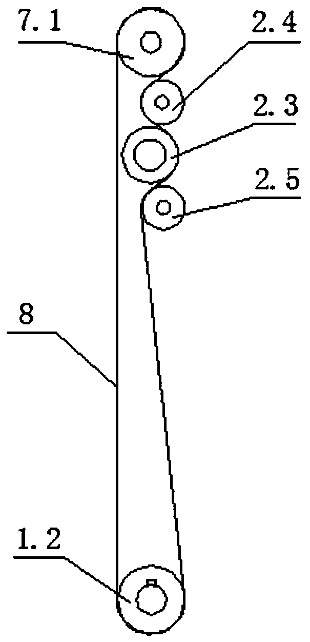 Cutting tool device with eccentric balance mechanism