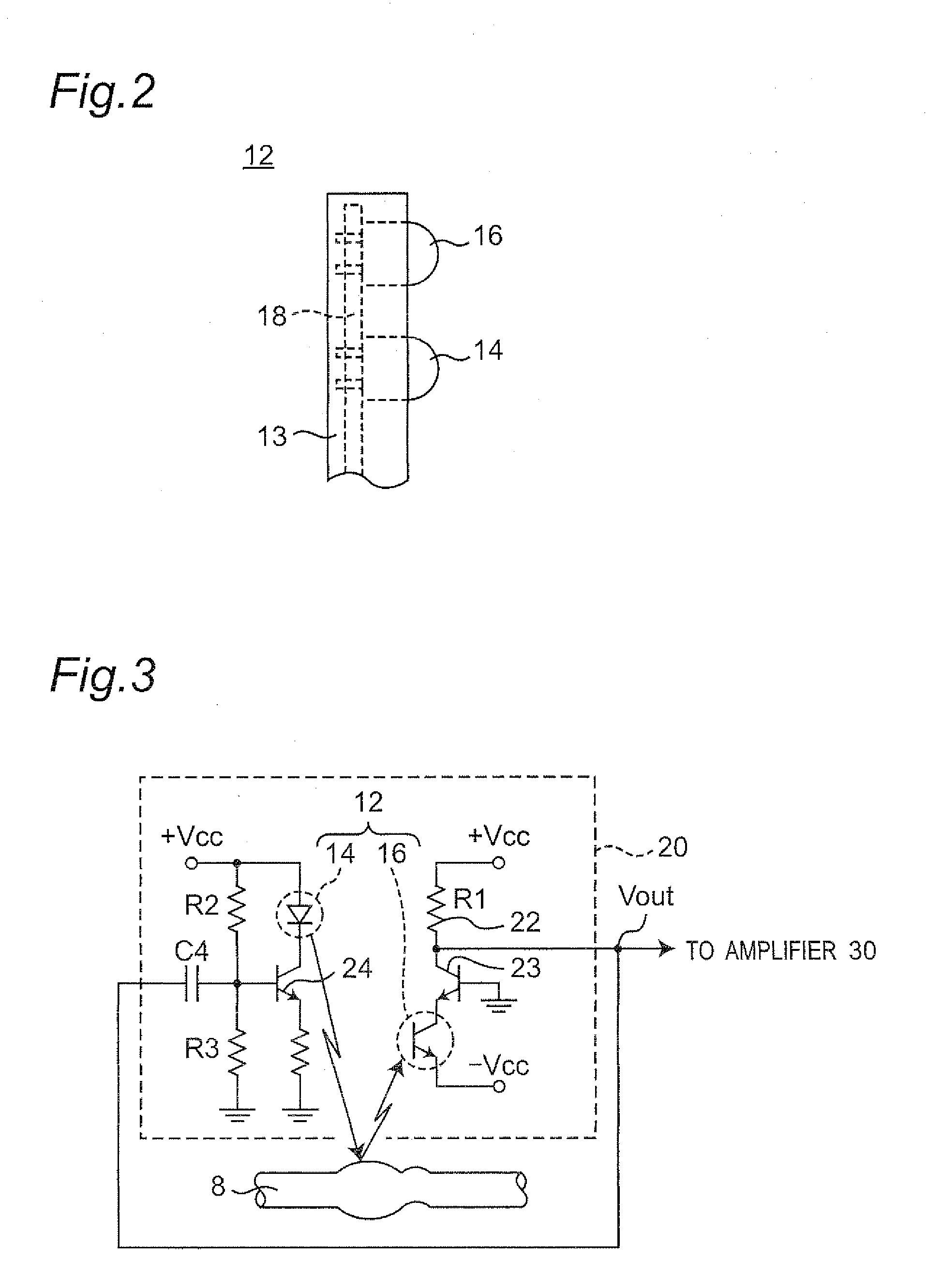 Vessel pulse wave measurement system conducting vessel pulse wave measurement by obtaining pulsation waveform of blood vessel