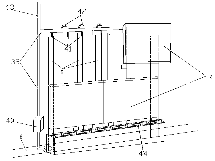 Modularized landscape plant wall system capable of being fast constructed and disassembled