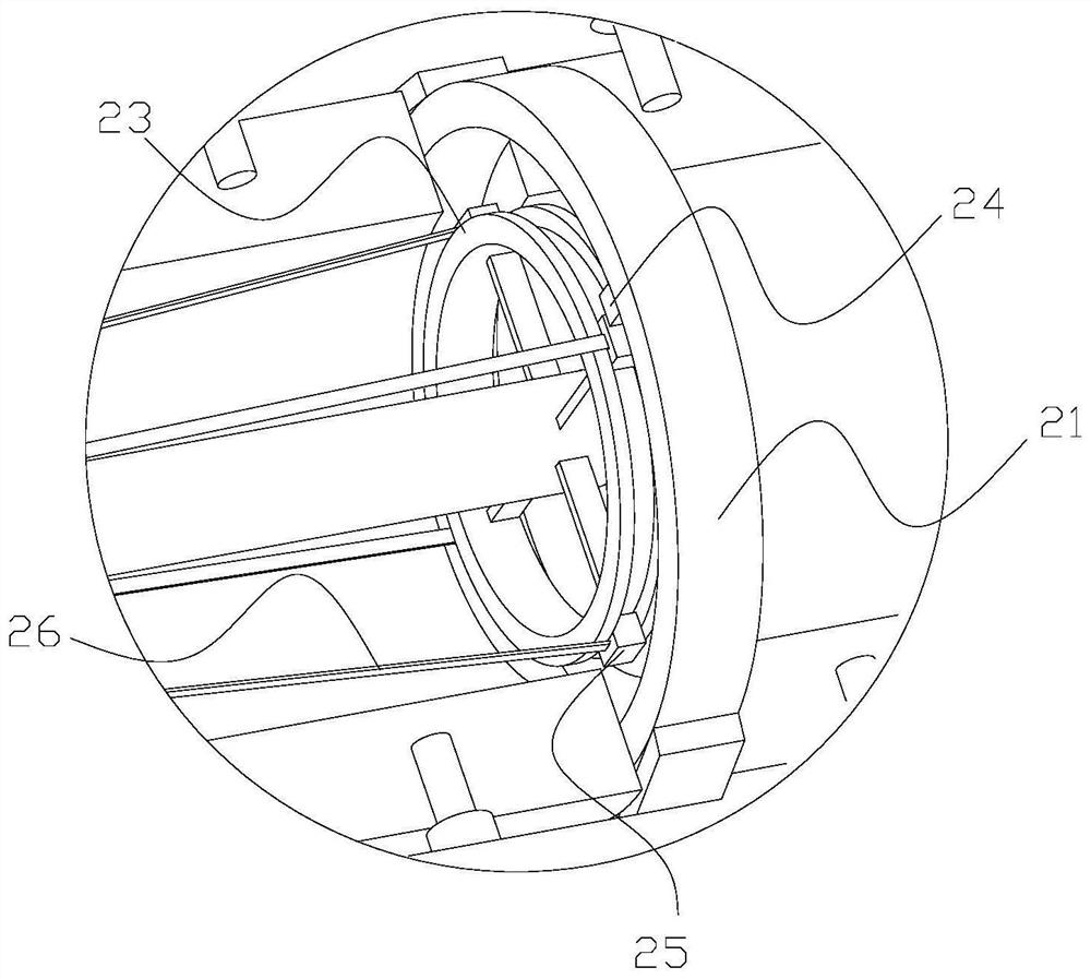 A plastic pipe welding device