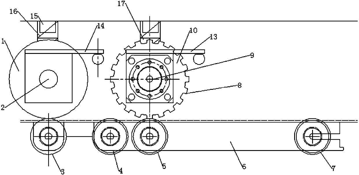 Self-adaptive bag-connective commodity tearing-off system