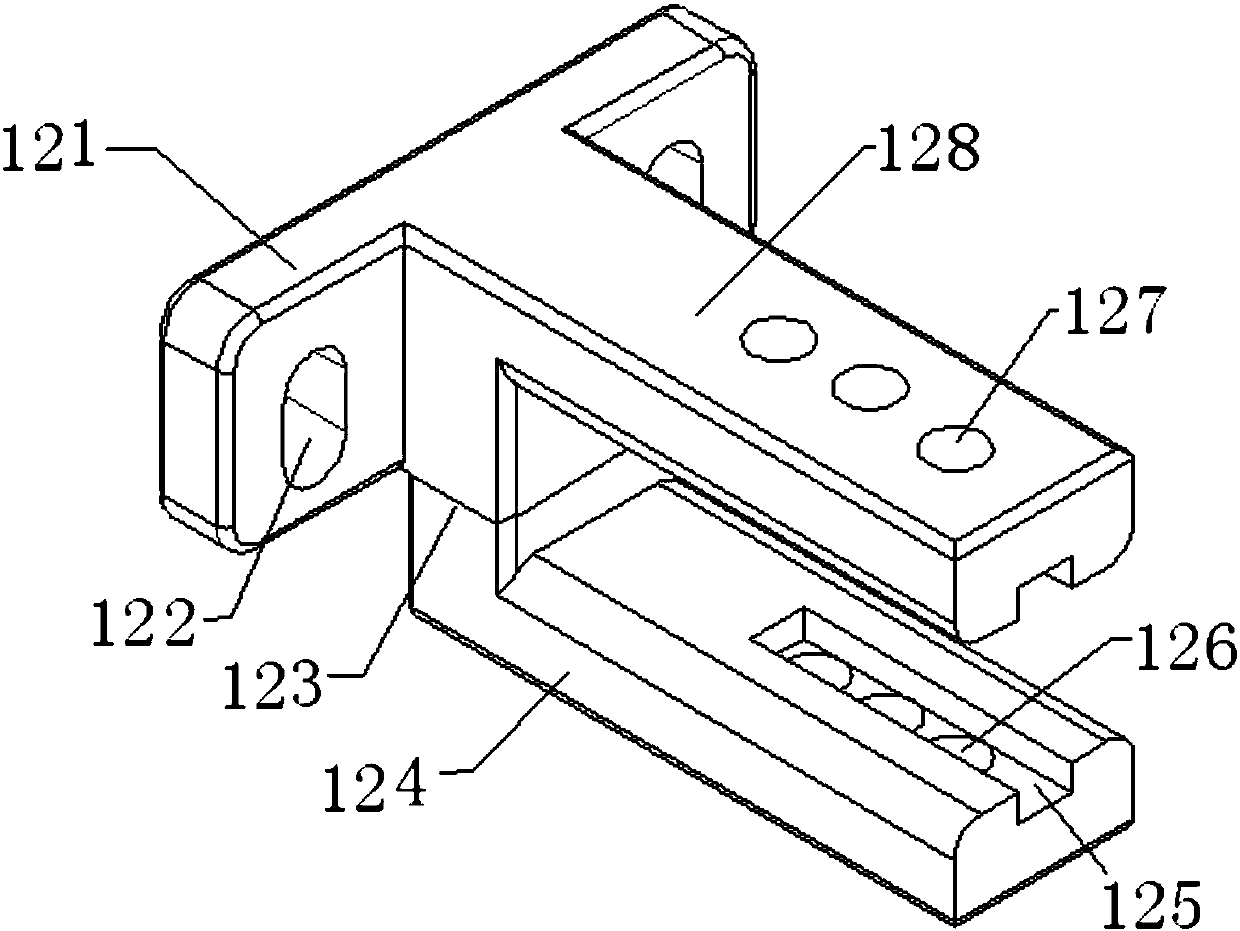 Self-adaptive bag-connective commodity tearing-off system