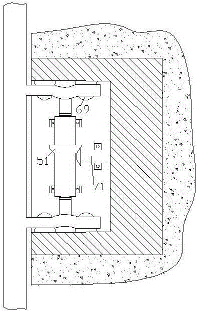 Novel installation structure for advertising LED display