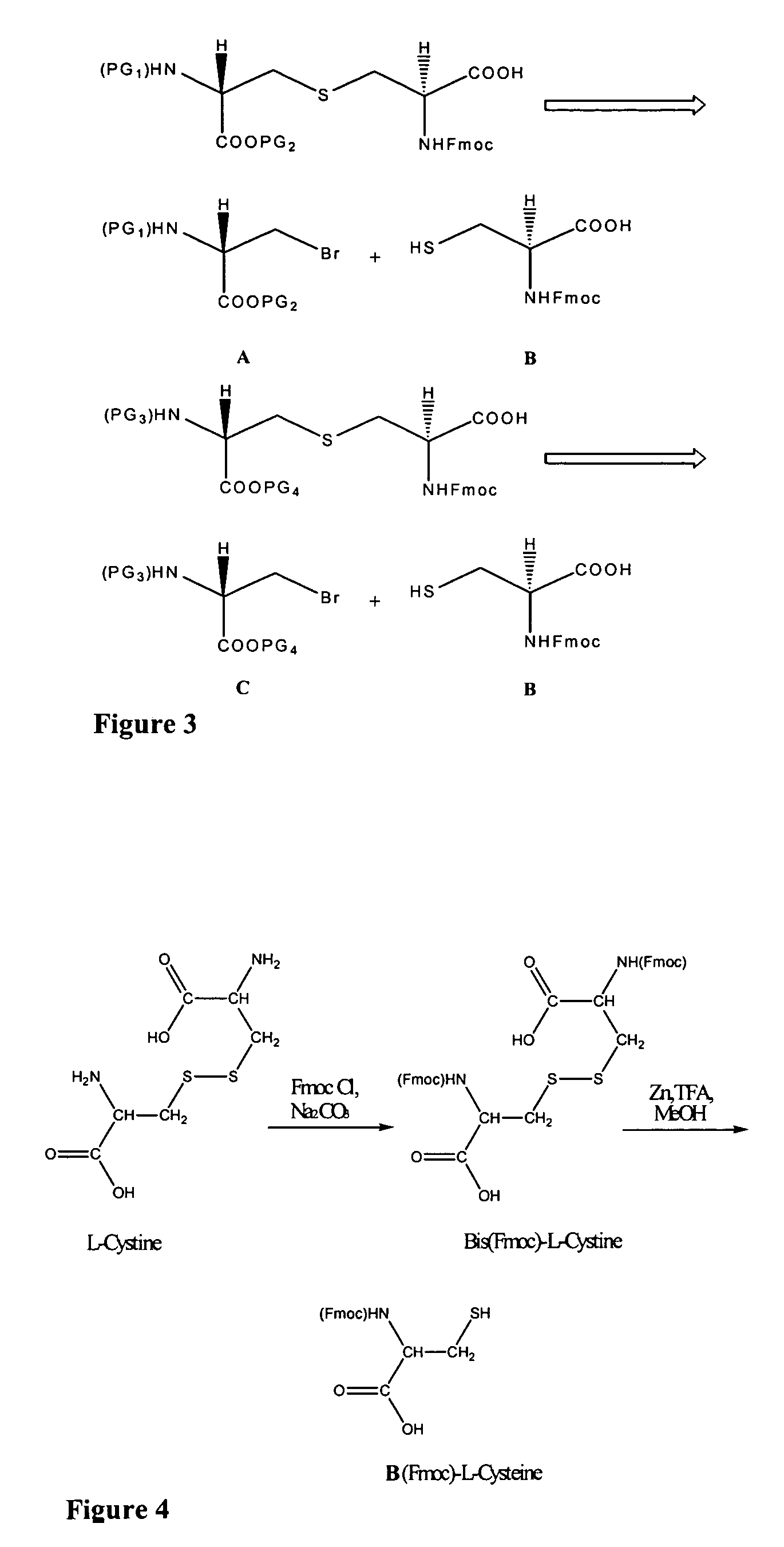 Differentially protected orthogonal lanthionine technology