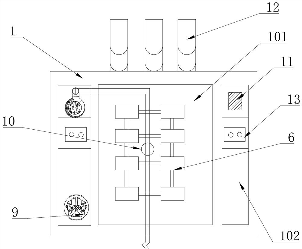 Rapid recovery device for offshore oil pollution