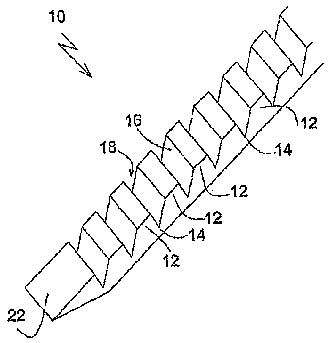 Devices For Introduction Into A Body Via A Substantially Straight Conduit To Form A Predefined Curved Configuration, And Methods Employing Same