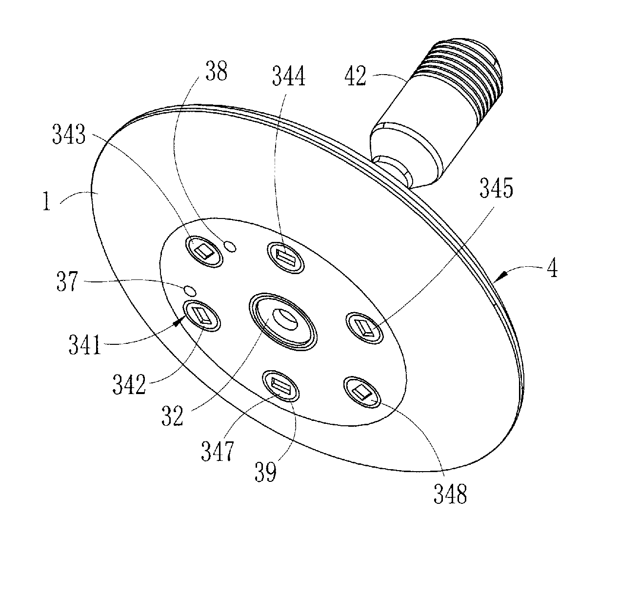 Multiple detection function modularized lighting device