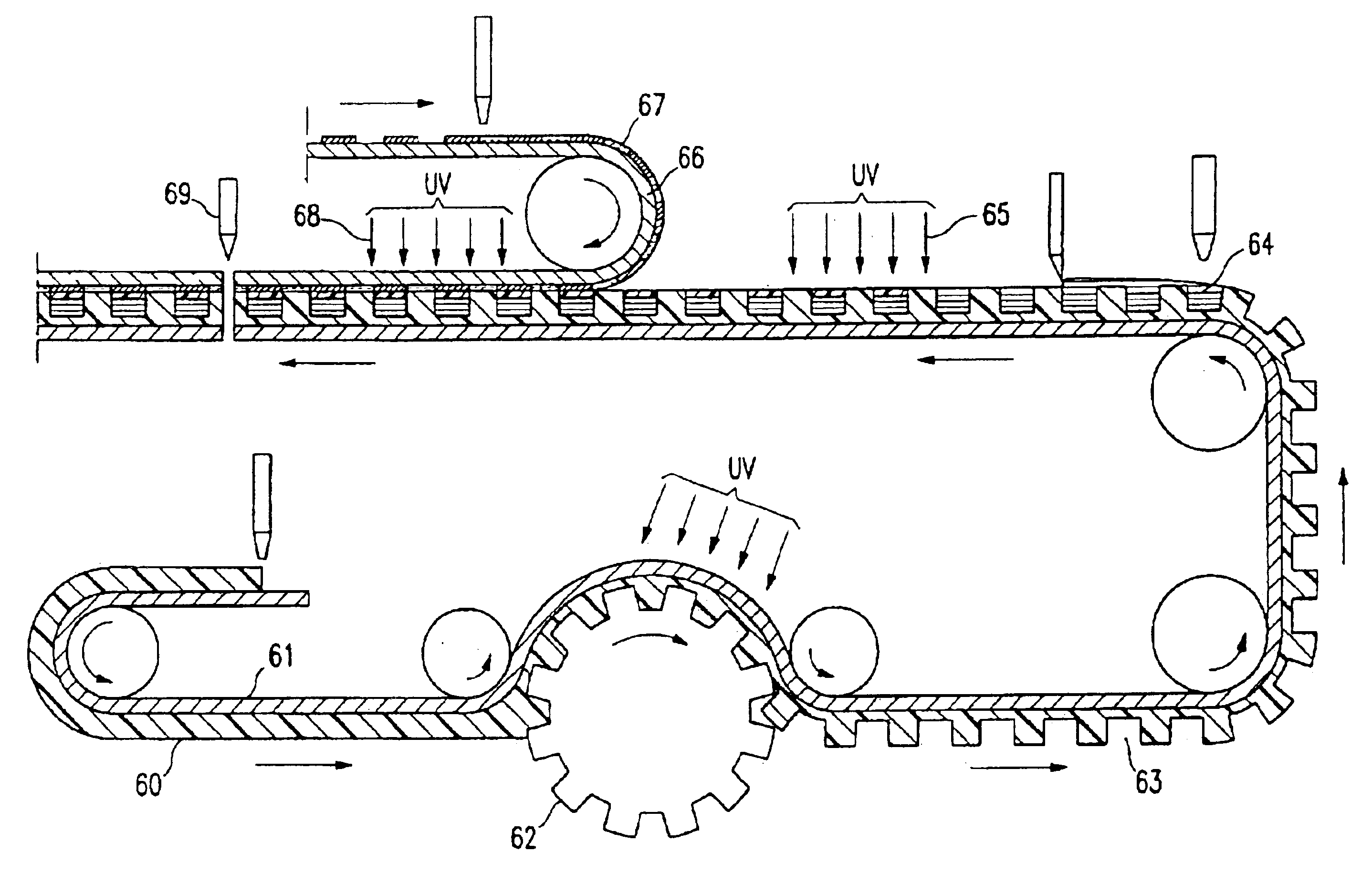 Electrophoretic display and novel process for its manufacture