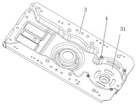 Washing machine with integrated clutch and motor drive