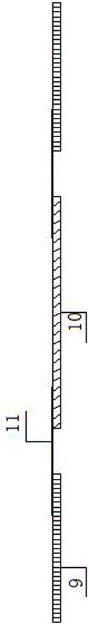 Formwork for pouring concrete structures and pouring construction method