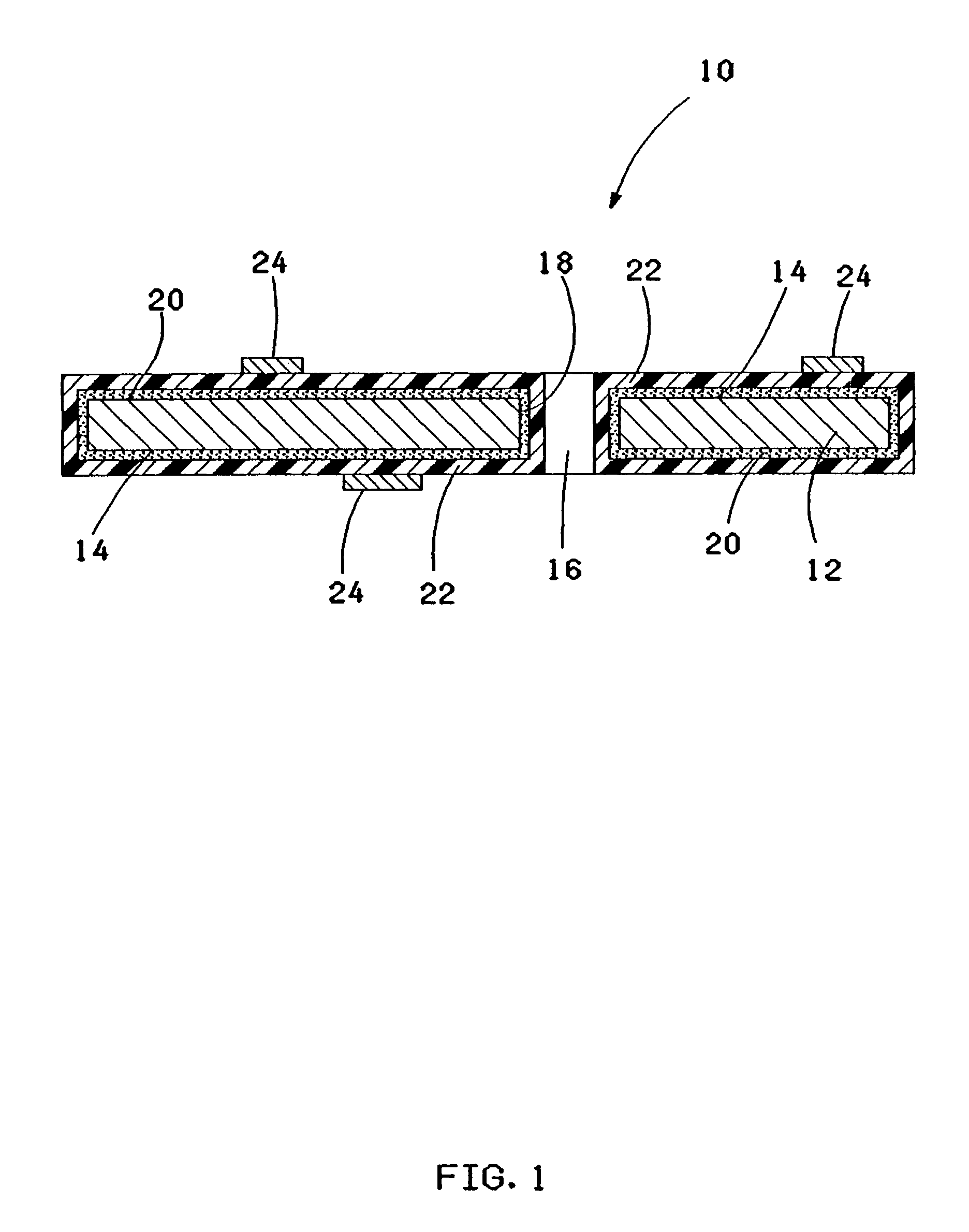 Laminate circuit structure and method of fabricating