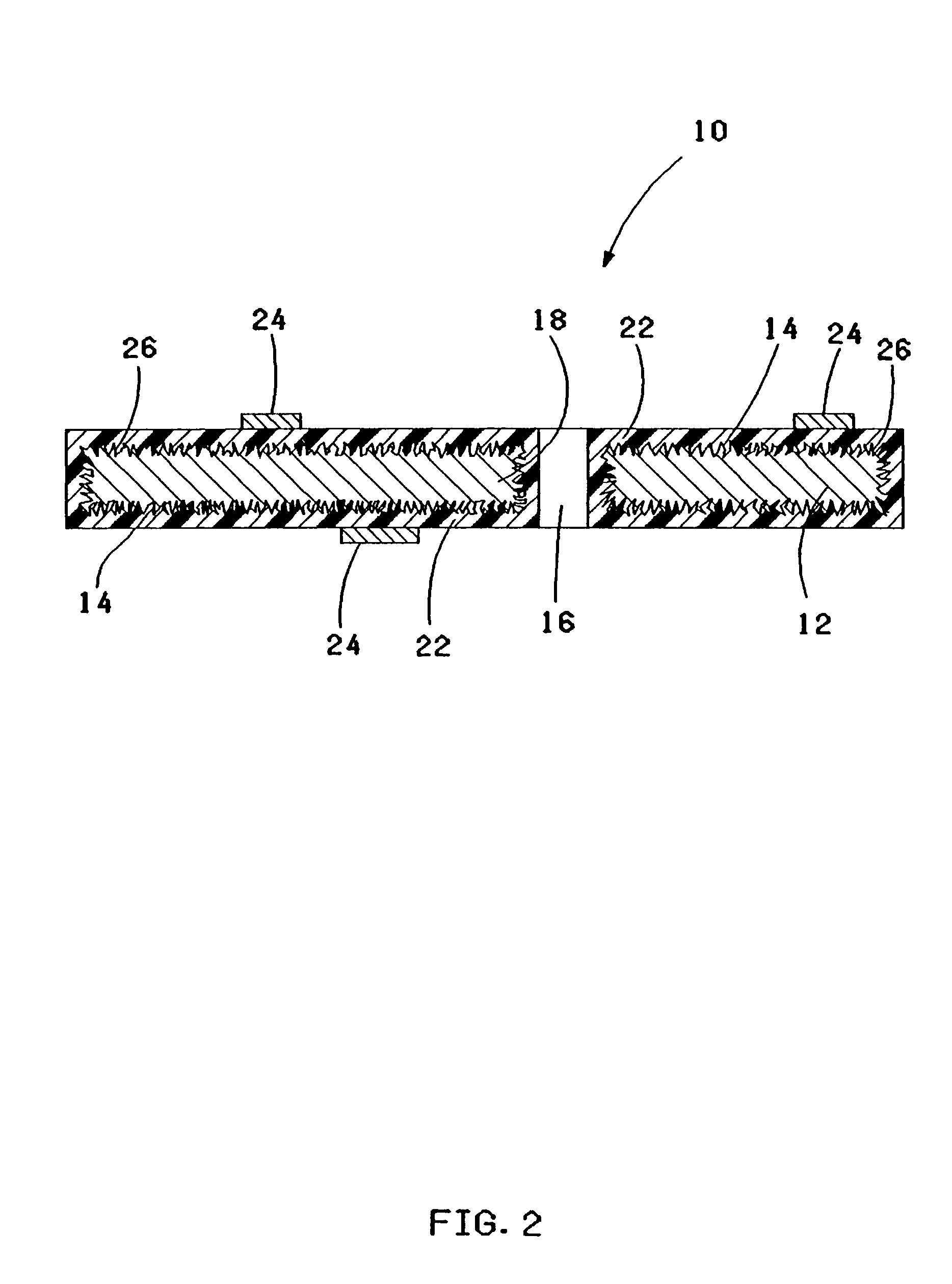 Laminate circuit structure and method of fabricating