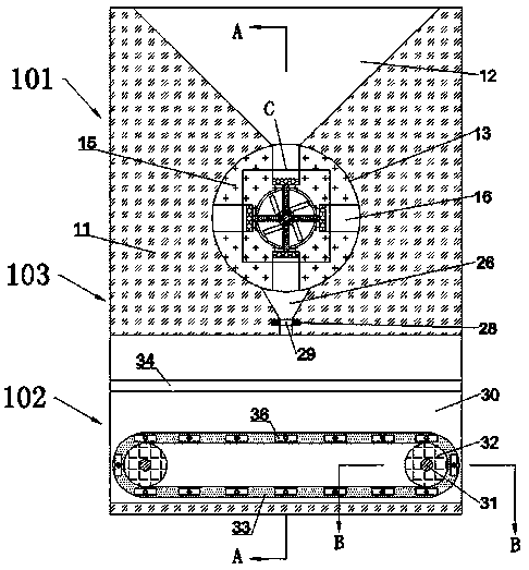 Quantitatively-adjustable powder quantitative filling machine