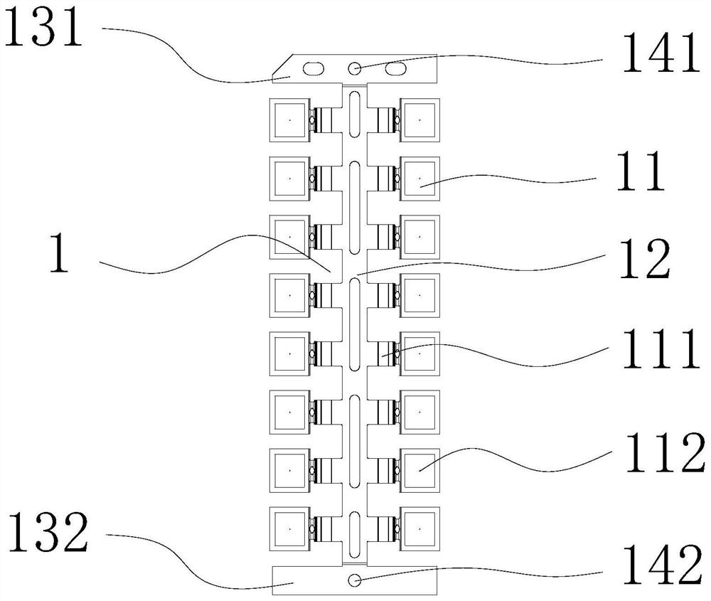 Two-piece type frame assembly of TVS diode and processing method