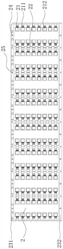 Two-piece type frame assembly of TVS diode and processing method