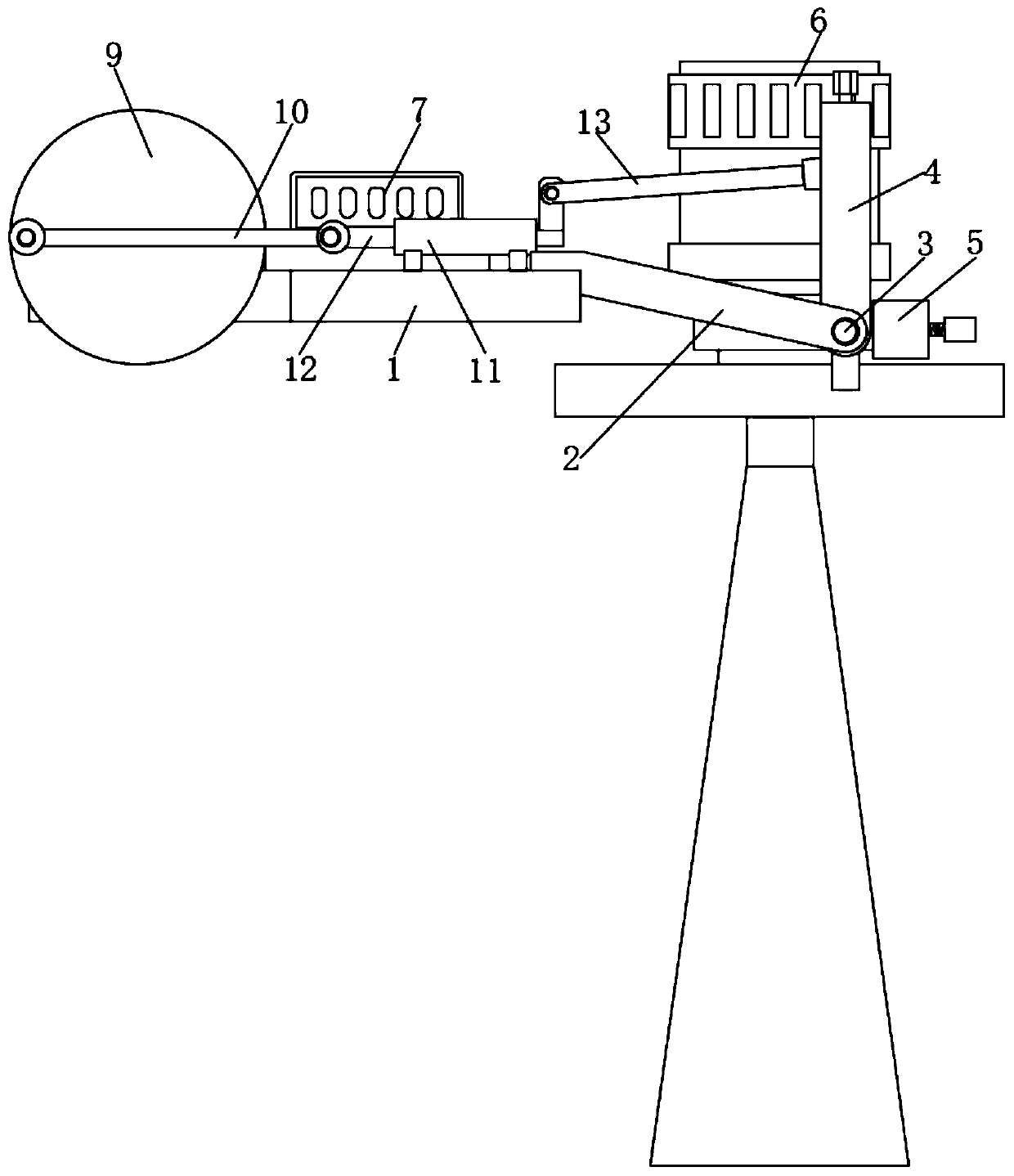 Full-automatic movable coal level meter