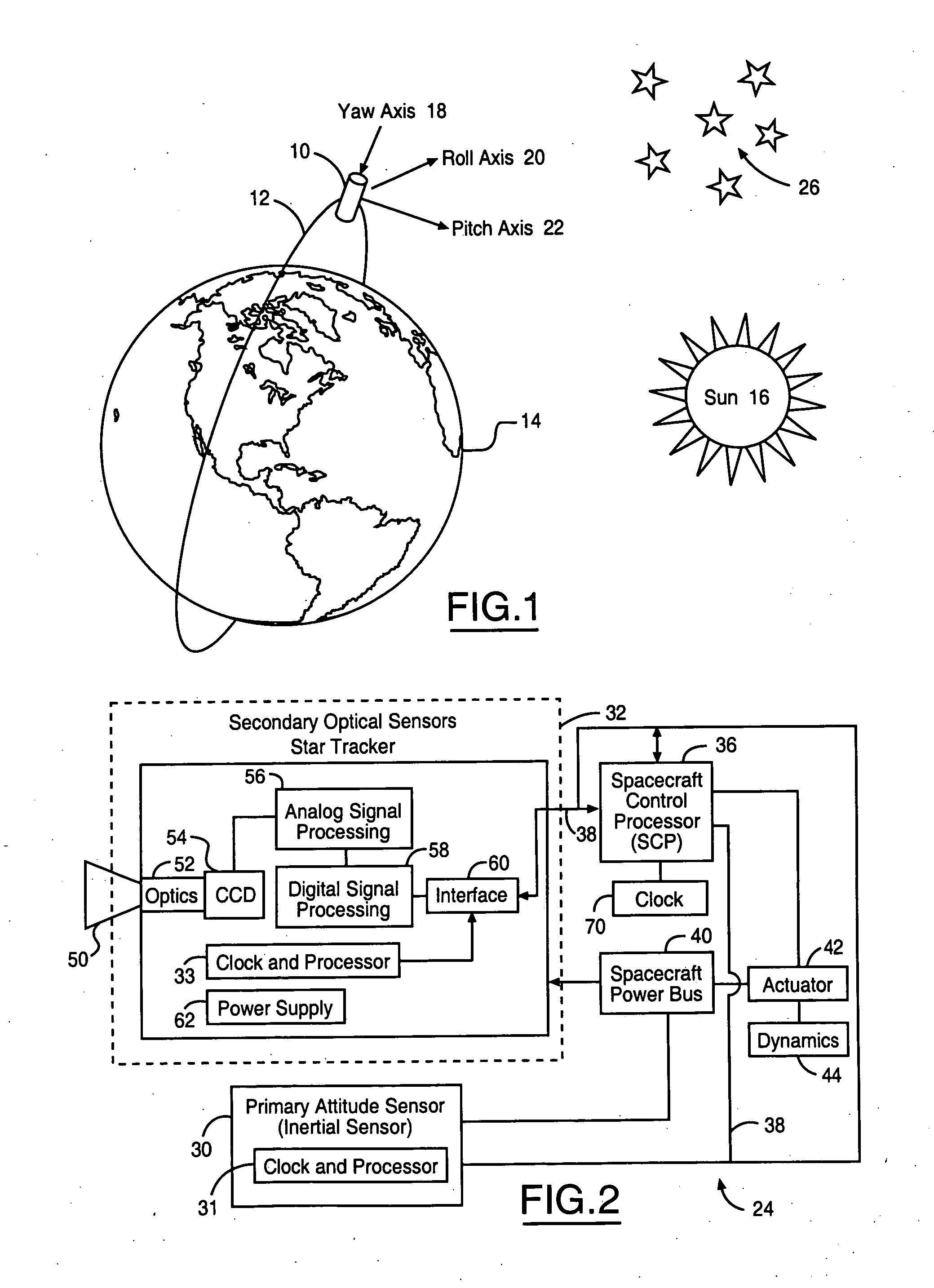 Method for compensating star motion induced error in a stellar inertial attitude determination system