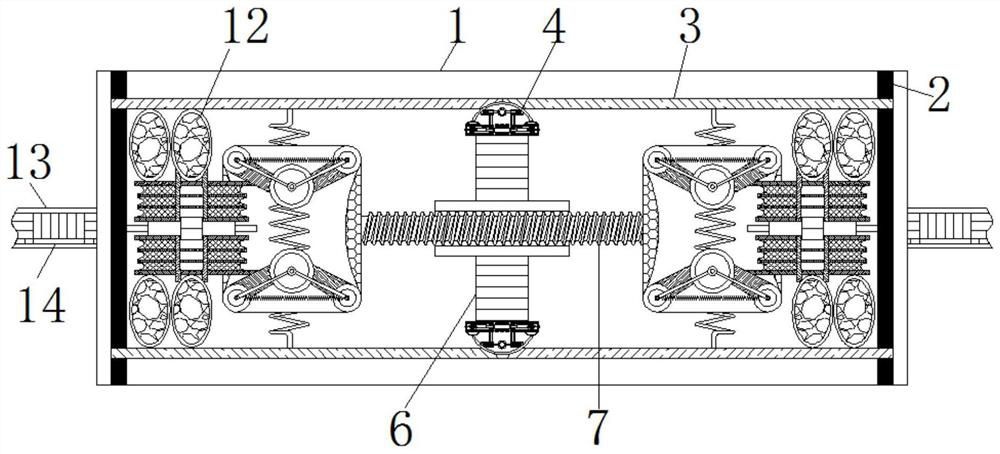 Environment-friendly shading device capable of automatically adjusting length according to illumination angle for glass window