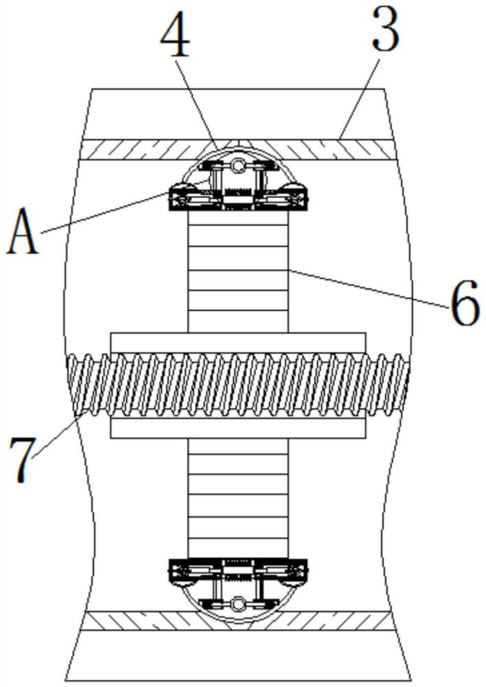 Environment-friendly shading device capable of automatically adjusting length according to illumination angle for glass window