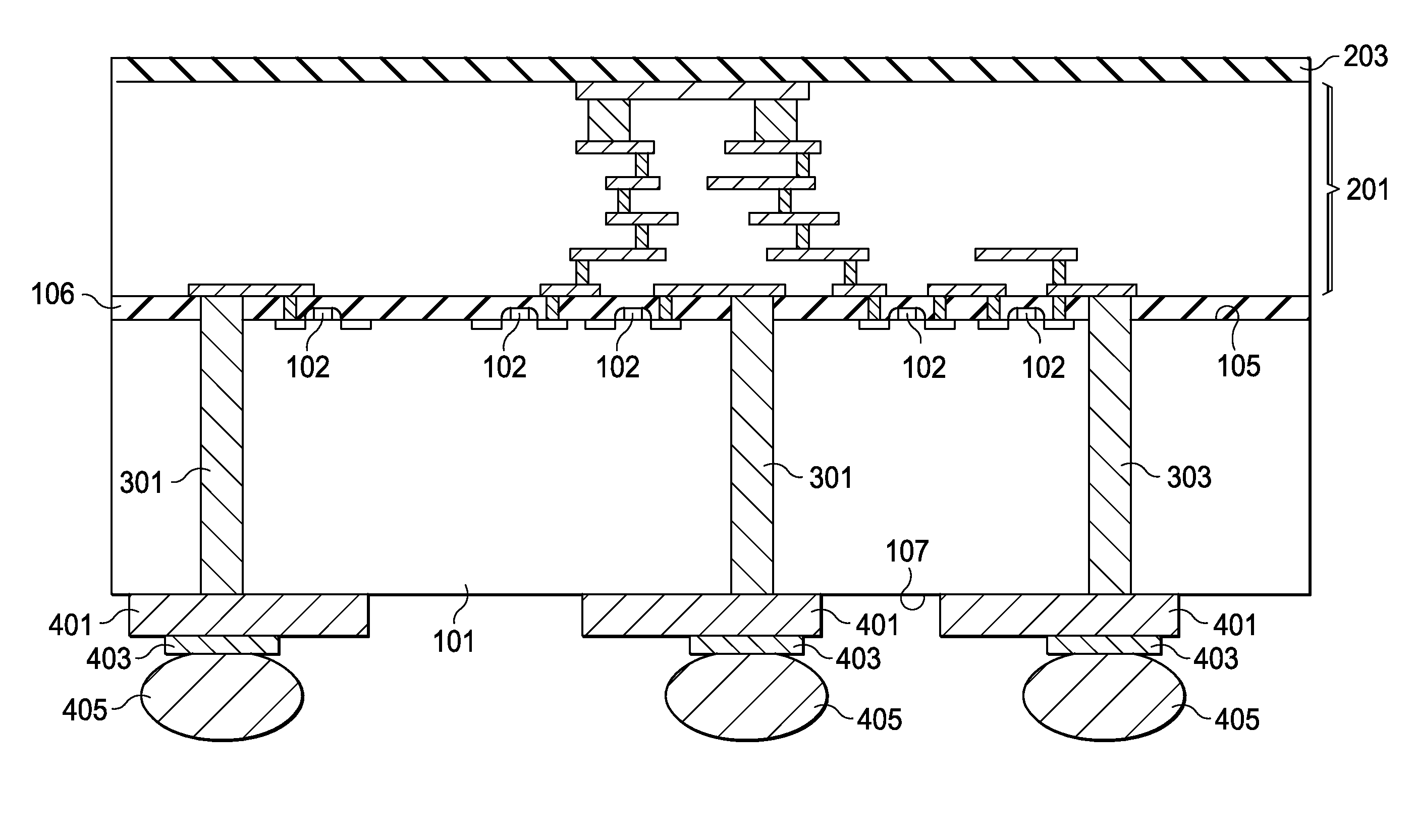 Three-Dimensional Semiconductor Architecture