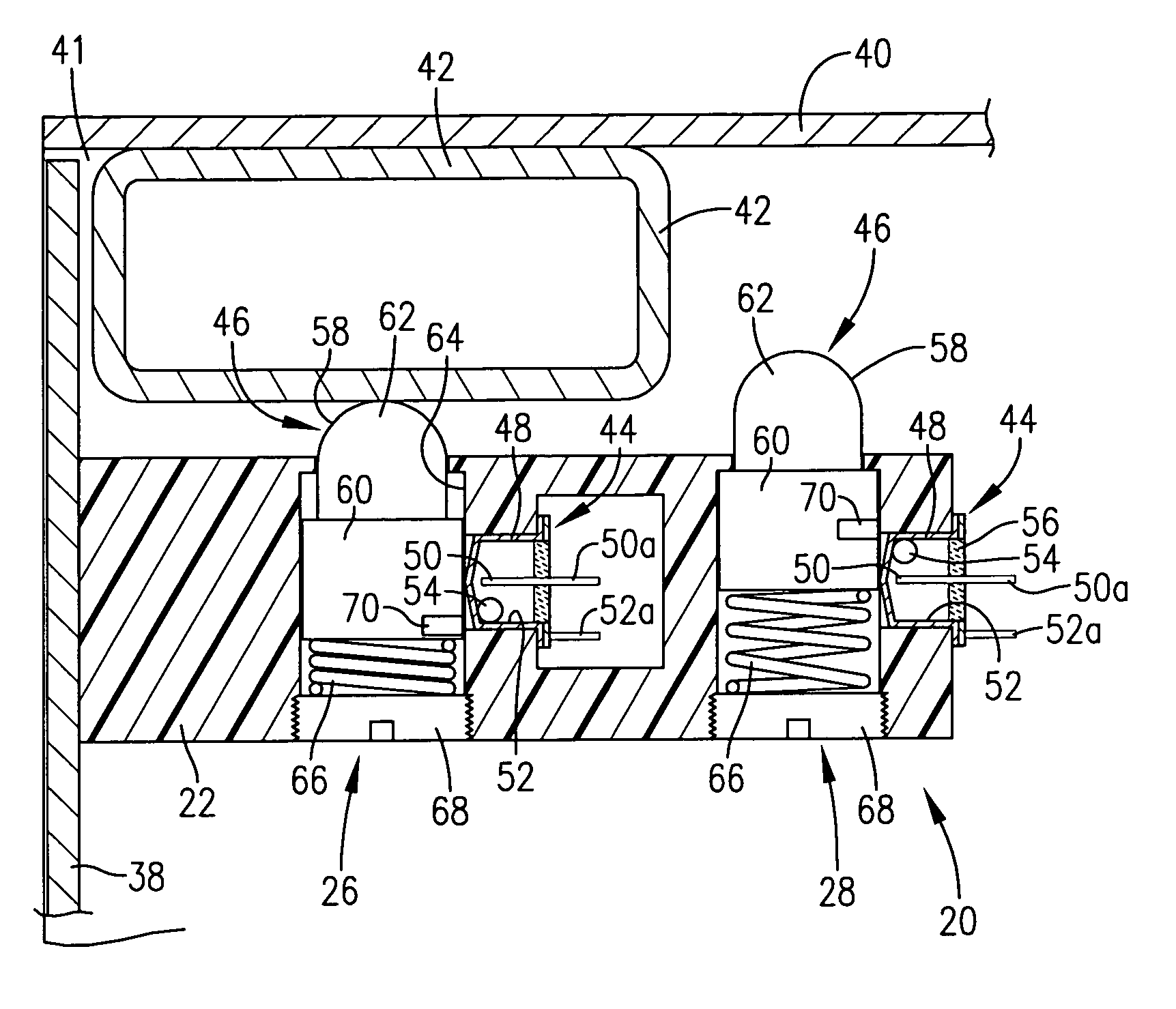 Security switch assemblies for shipping containers and the like