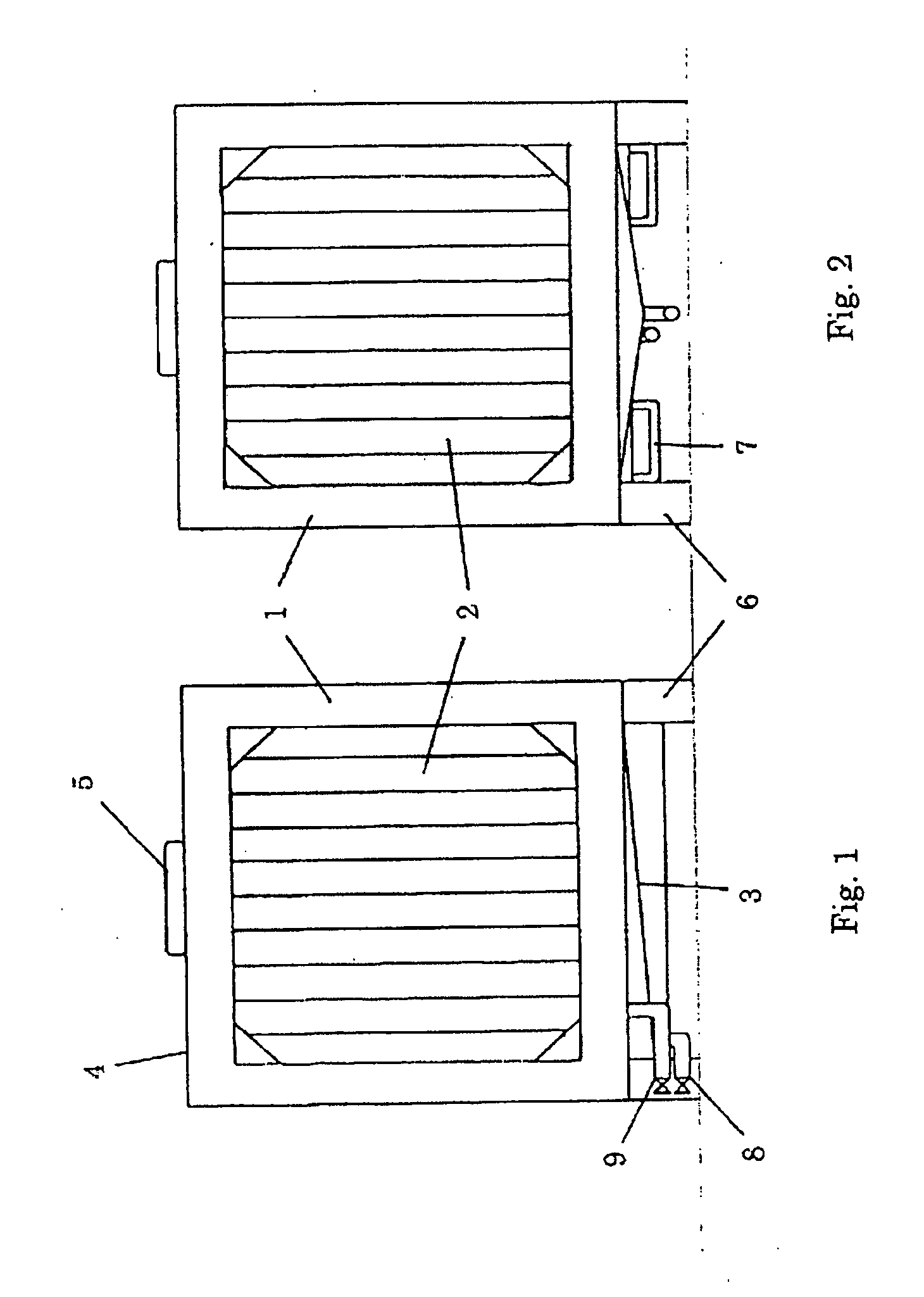 Deposit for fermenting, aging or storing wine