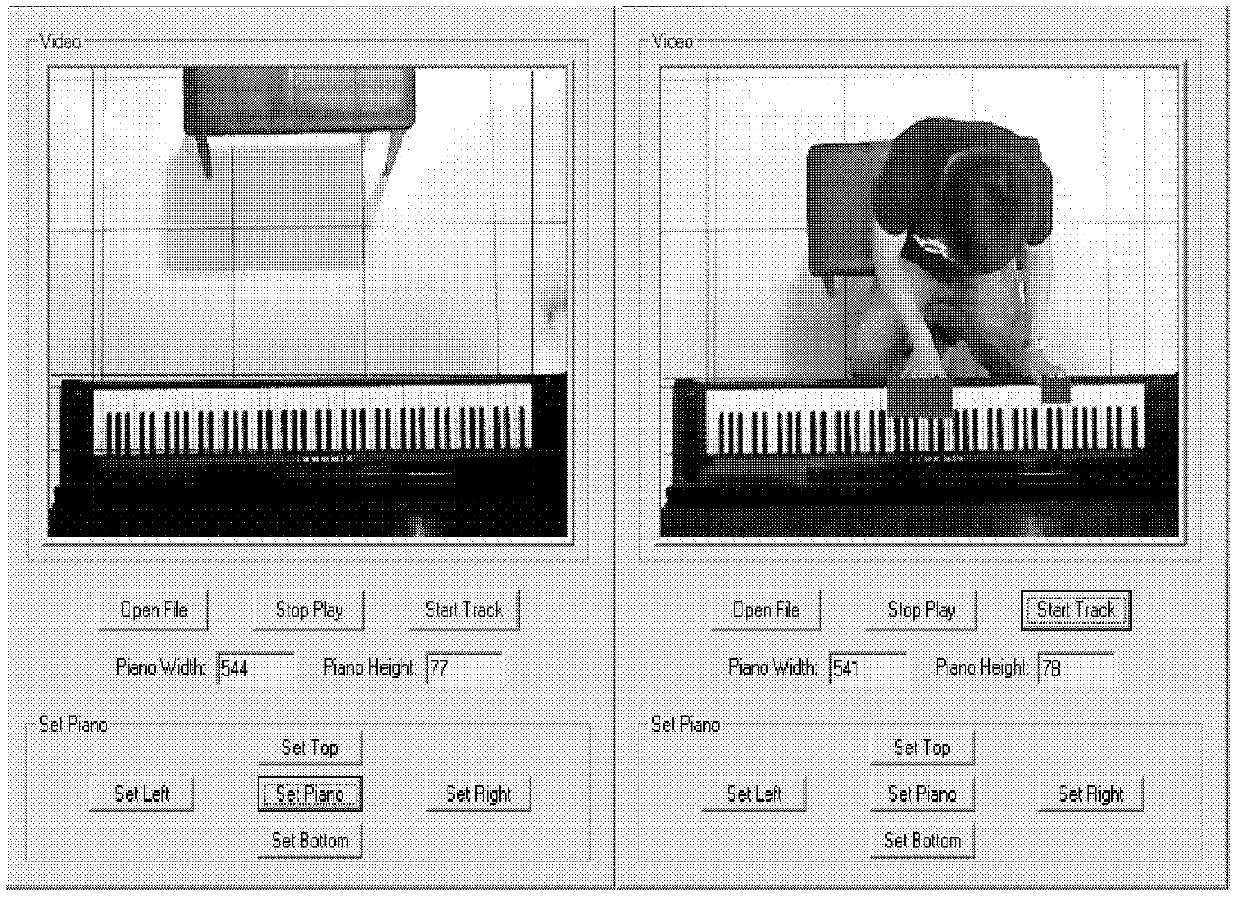 Automatic music notation recording method and system based on audio and video information