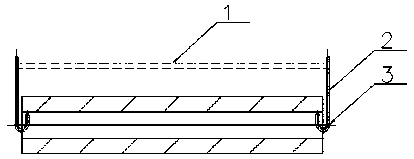 A test device and test method for deep plating ability of through hole