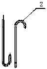 A test device and test method for deep plating ability of through hole