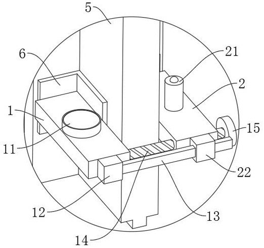 Efficient elevator guide rail installation precision calibration equipment