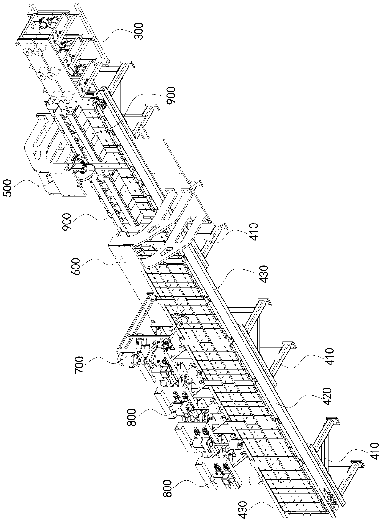 Freshwater fish pretreatment processing production line