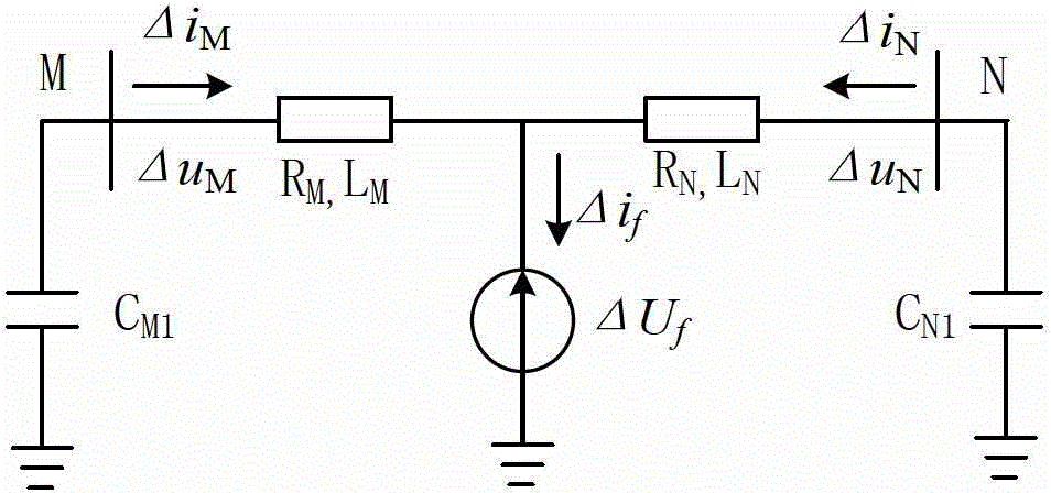 Pilot protection method of VSC-HVDC (Voltage Source Converter-High Voltage Direct Current) power transmission circuit based on shunt capacitance parameter identification